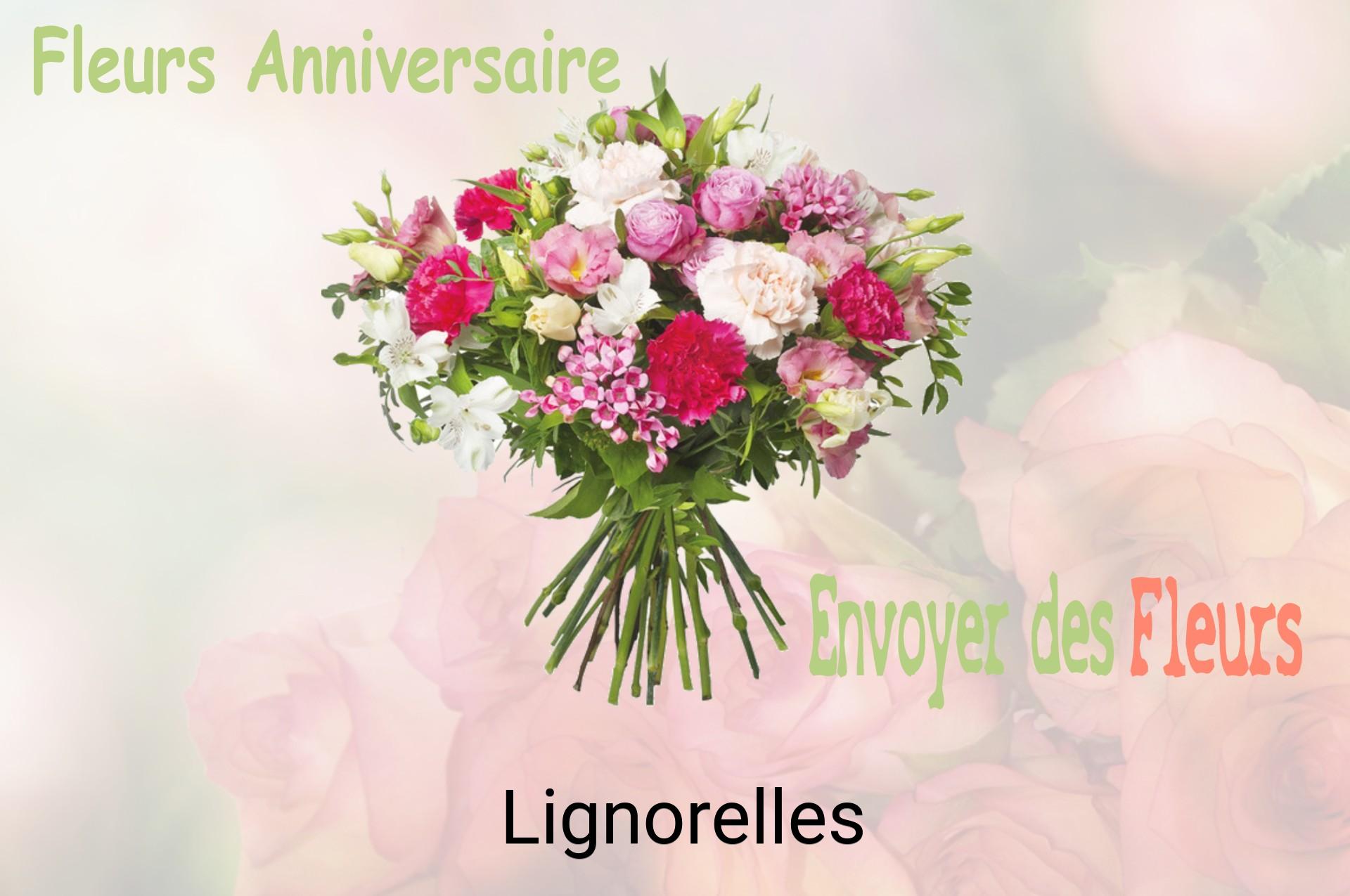 Bouquet de fleurs d’anniversaire livré à Lignorelles